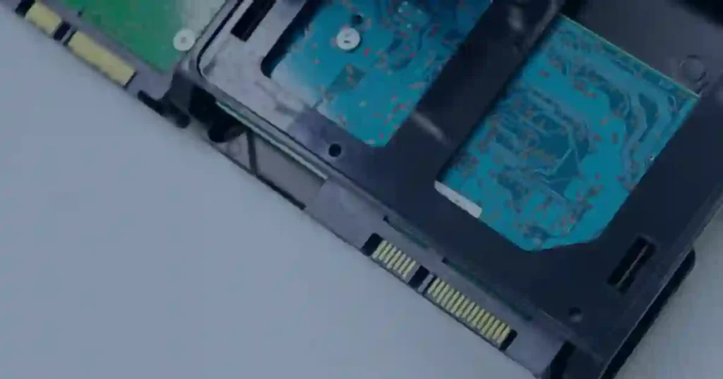 Disco de dados em azul ilustrando a importância dos backups na segurança de dados da empresa
